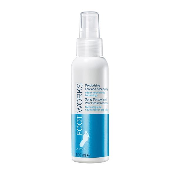 Osvěžující deodorant ve spreji na nohy 100ml s vitaminem E Foot Works Avon
