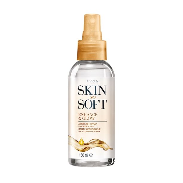 Skin-So-Soft - Samoopalovací sprej pro střední tón pokožky 150 ml Avon