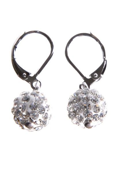 Bílé náušnice ARCON BIJOUX