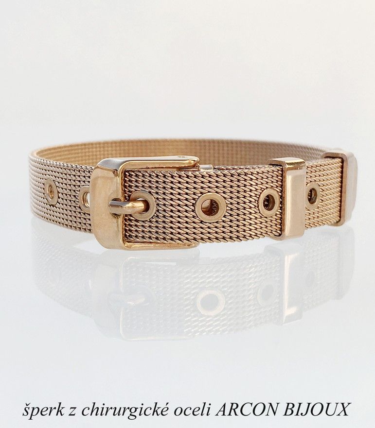 Náramek z chirurgické oceli Rose Gold Arconbijoux.cz