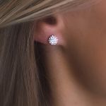 Náušnice kamínkové z chirurgické oceli ARCON BIJOUX