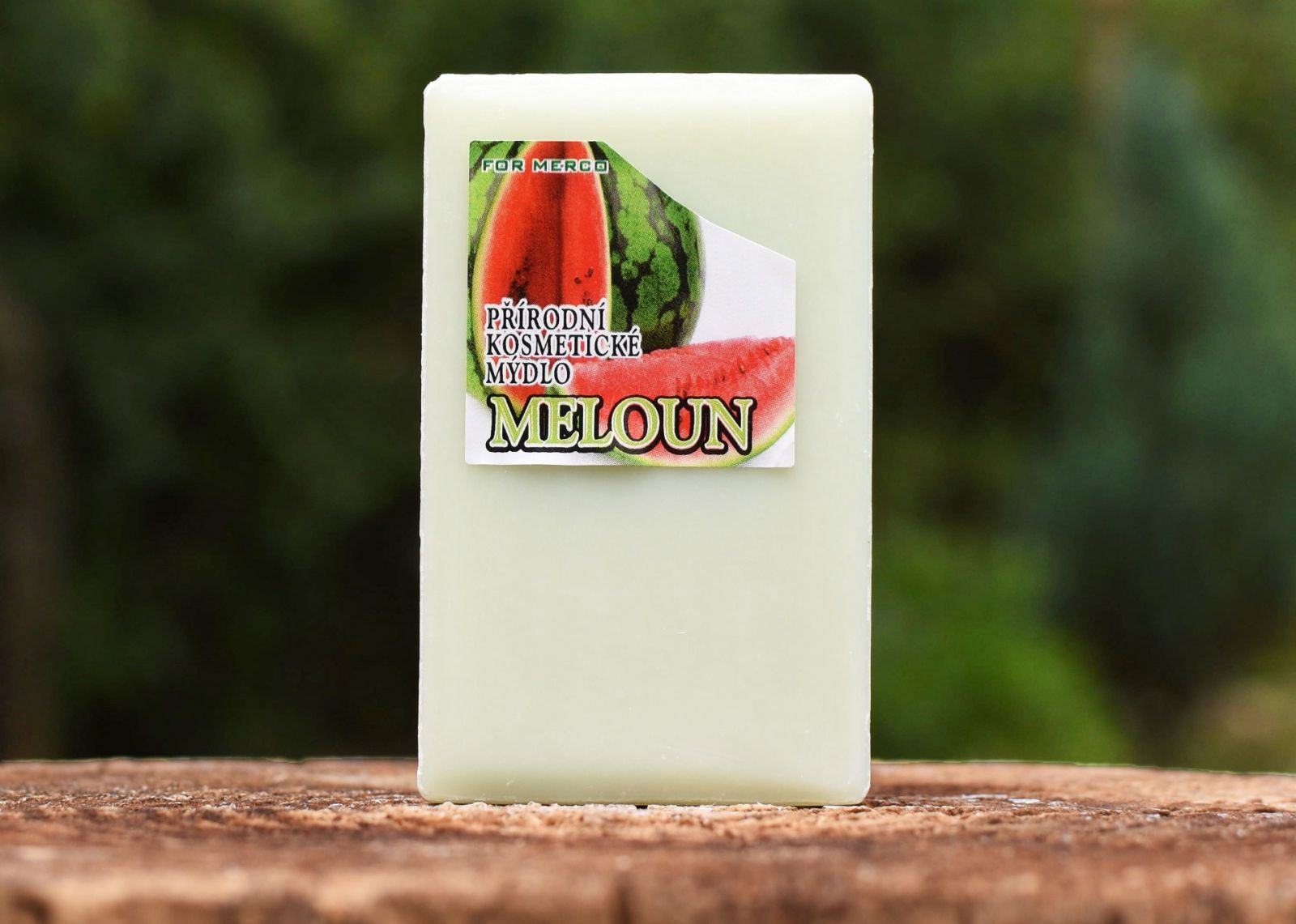 Přírodní kosmetické mýdlo meloun 90g For Merco
