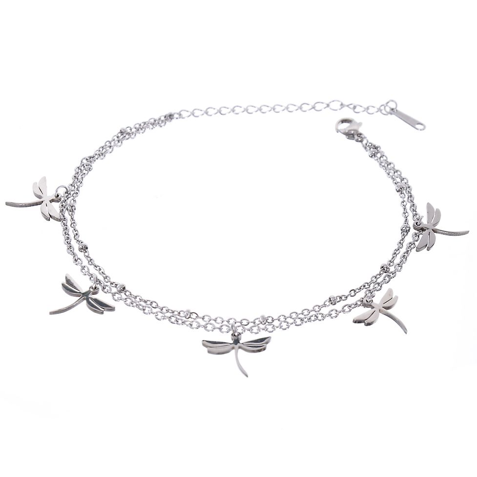 Řětízek na nohu z chirurgické oceli vážky NOH/VAZKY Arconbijoux.cz