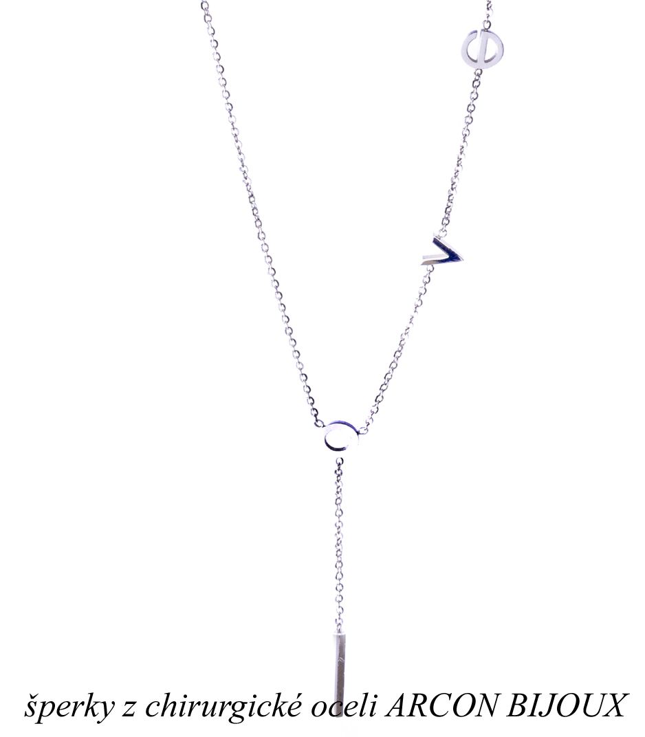 Řetízek z chirurgické oceli LOVE ARCON BIJOUX