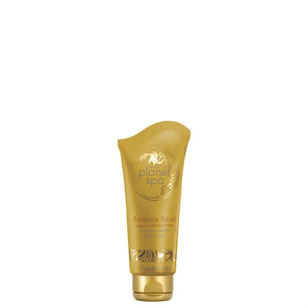 Rozjasňující pleťová maska Planet Spa se zlatými částečkami -: 50ml Avon