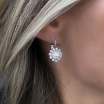 Swarovski náušnice s kamínky a perličkou SWU10P/KL Arconbijoux.cz