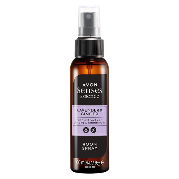 Interiérový sprej Essence s vůní levandule a zázvoru 100 ml Avon