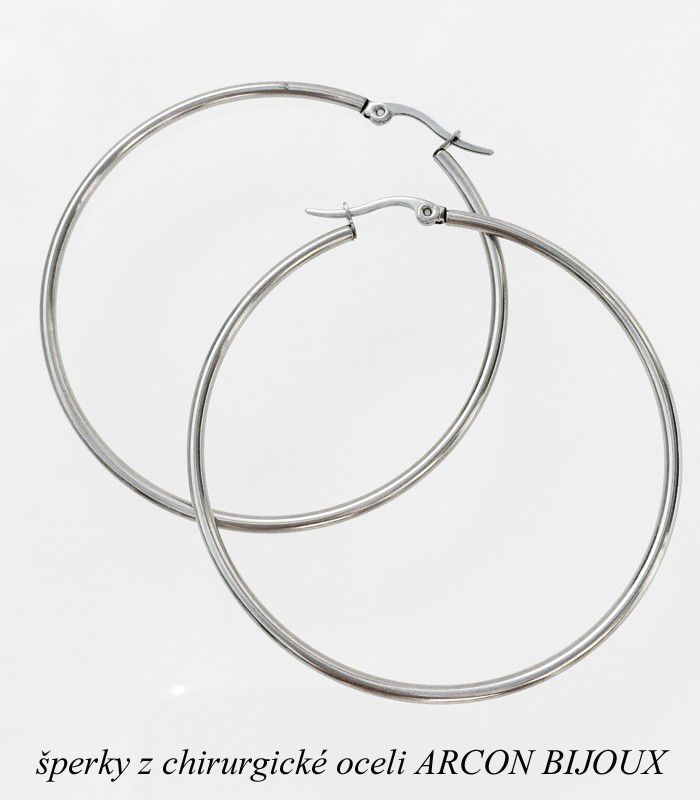 Náušnice z chirurgické oceli kruhy CHOU/27M Arconbijoux