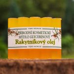 Přírodní kosmetické mýdlo vlnka RAKYTNÍK 100g glycerinové
