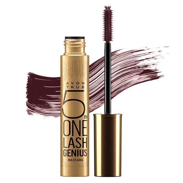Řasenka Lash Genius 5 v 1 - Black Brown 10 ml Avon