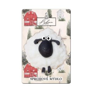 Ručně vyráběné tvarované mýdlo 50 g - ovečka Bohemia Gifts