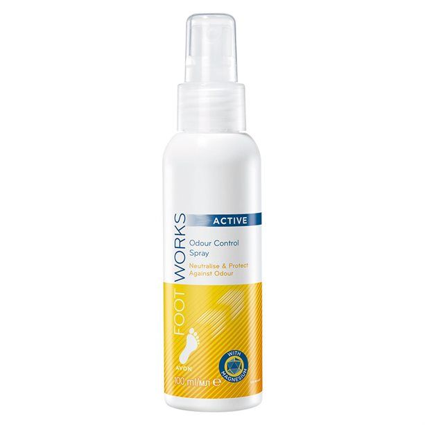 Sprej na nohy a do obuvi s epsomskou solí 100 ml Avon