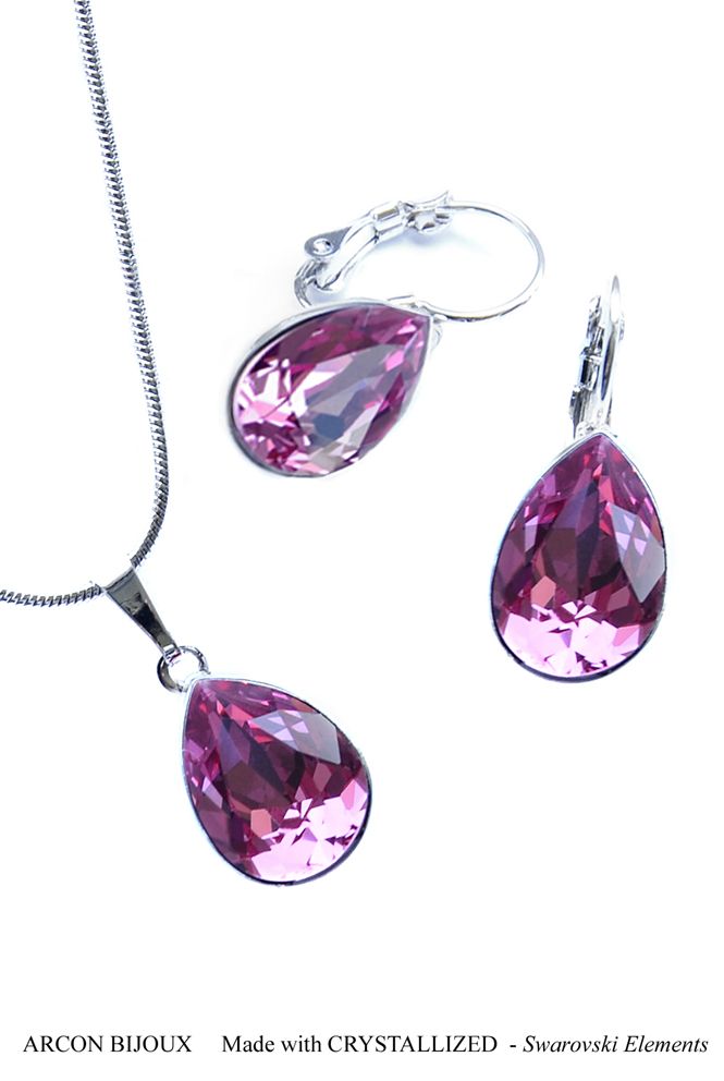 Swarovski Elements souprava - Slzy SWSET70773/1T Arconbijoux.cz
