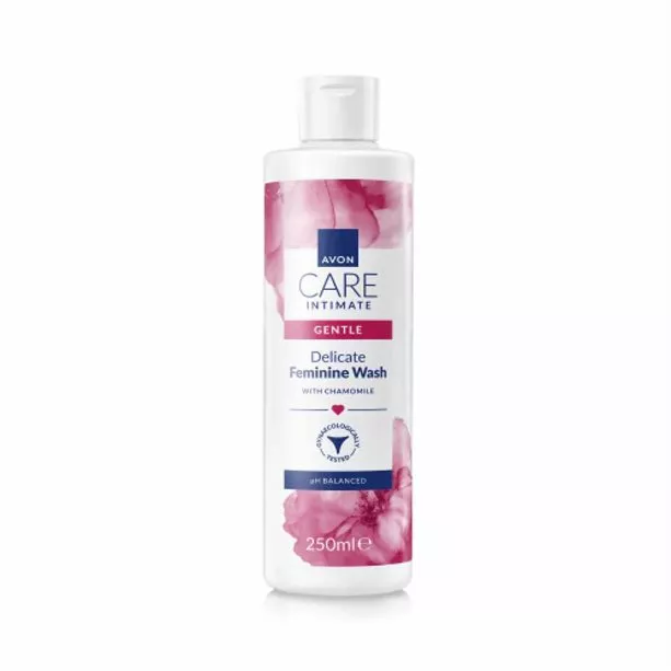 Dámský gel pro intimní hygienu s výtažkem z heřmánku Simply Delicate / Femine Wash / - 250 ml Avon