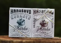 Hanušovo mýdlo dárkový balíček dvou kusů 2x 100g Norkové a Českých paní a dívek
