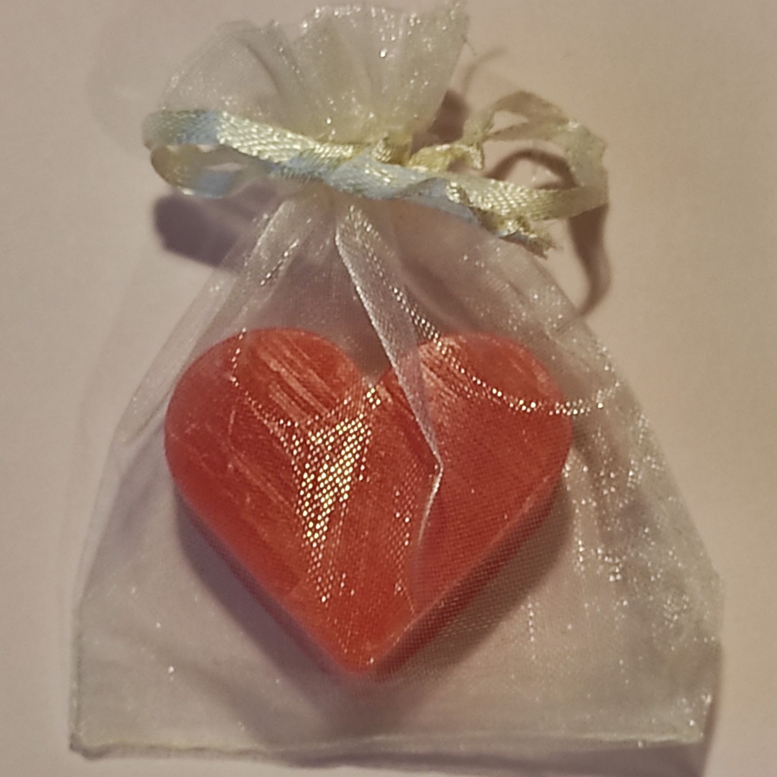Srdíčko - Růže 20 g - krémový sáček AWGifts